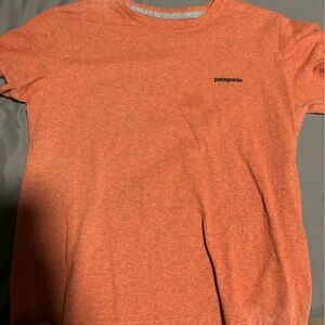 Patagonia Heathered Orange Tee